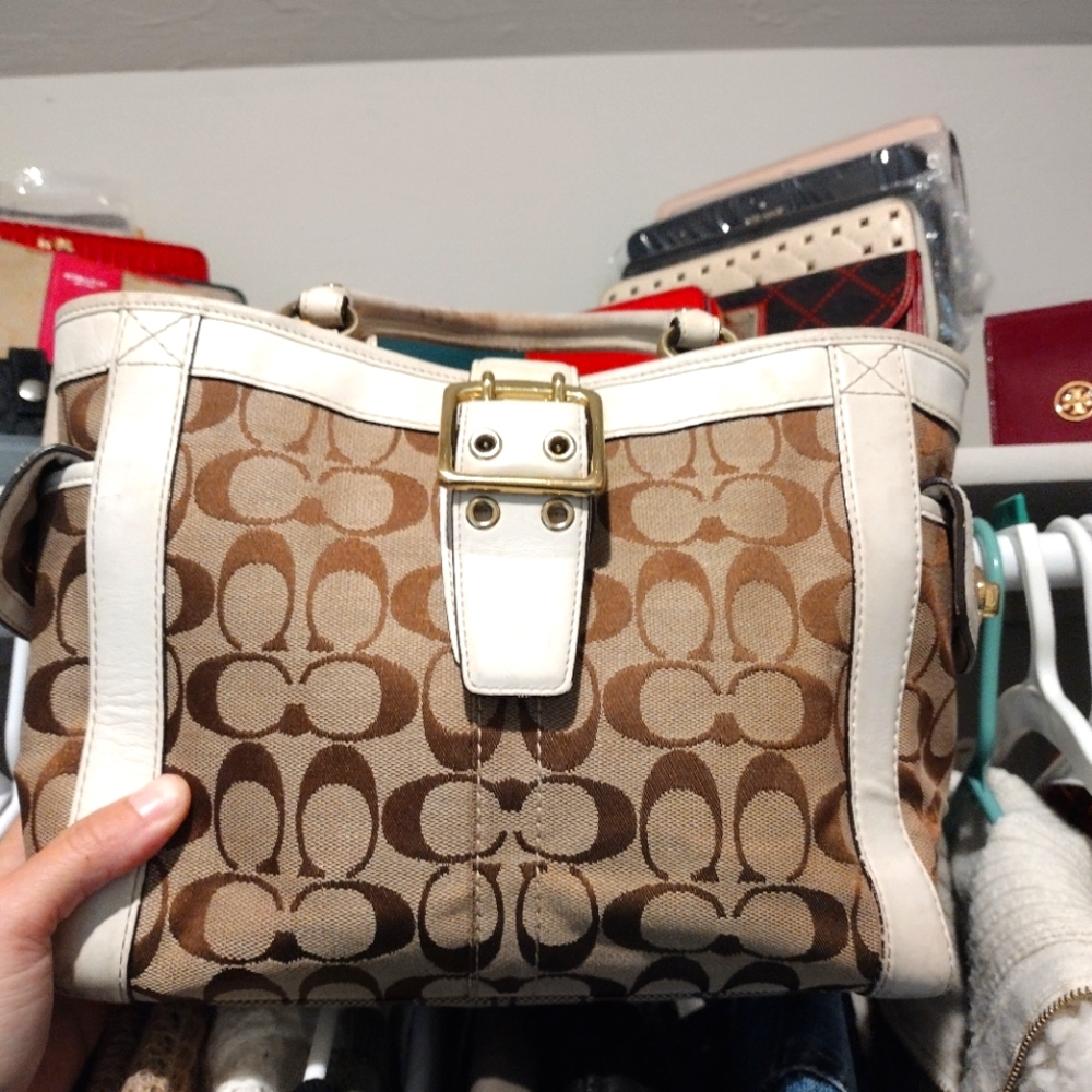 Coach mono handbag
